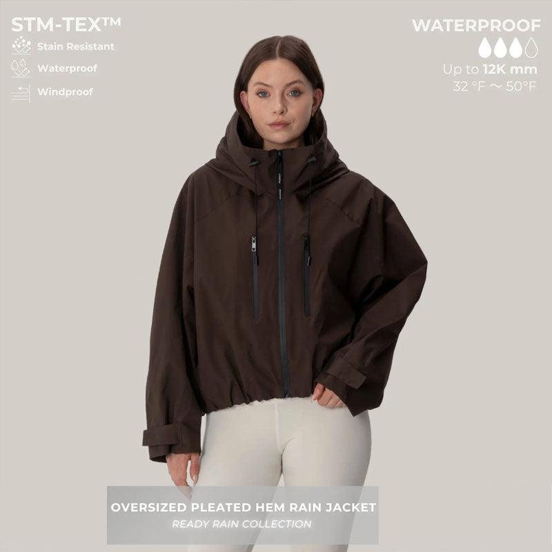 Women’s Loose-Fit Waterproof Outdoor Jacket & Raincoat