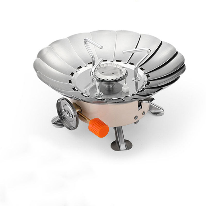 Windproof Camping Stove with Carry Bag