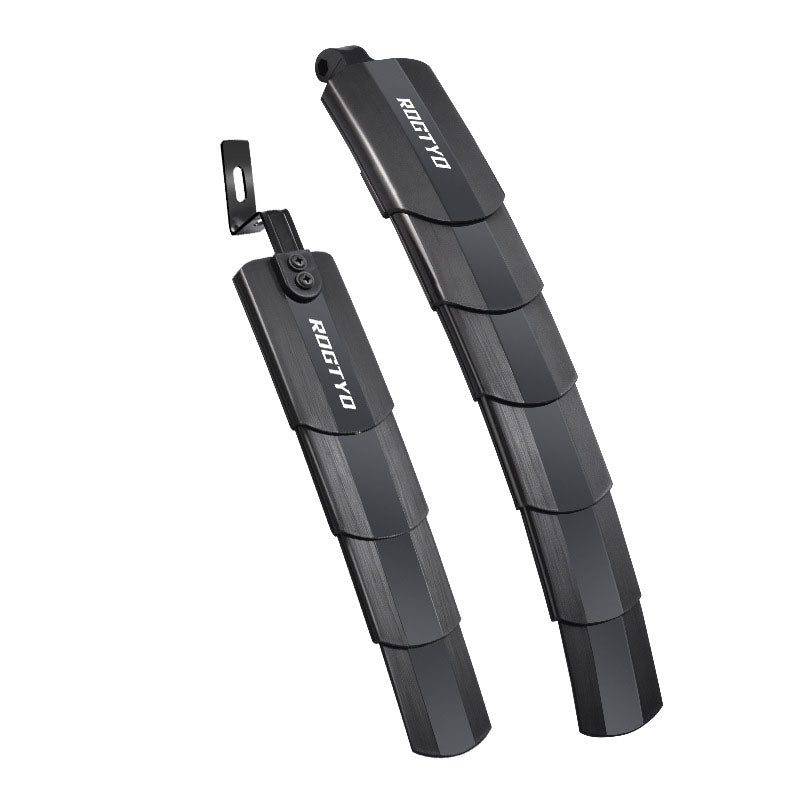 Adjustable, Telescopic, and Foldable Bicycle Mudguards (Pair)