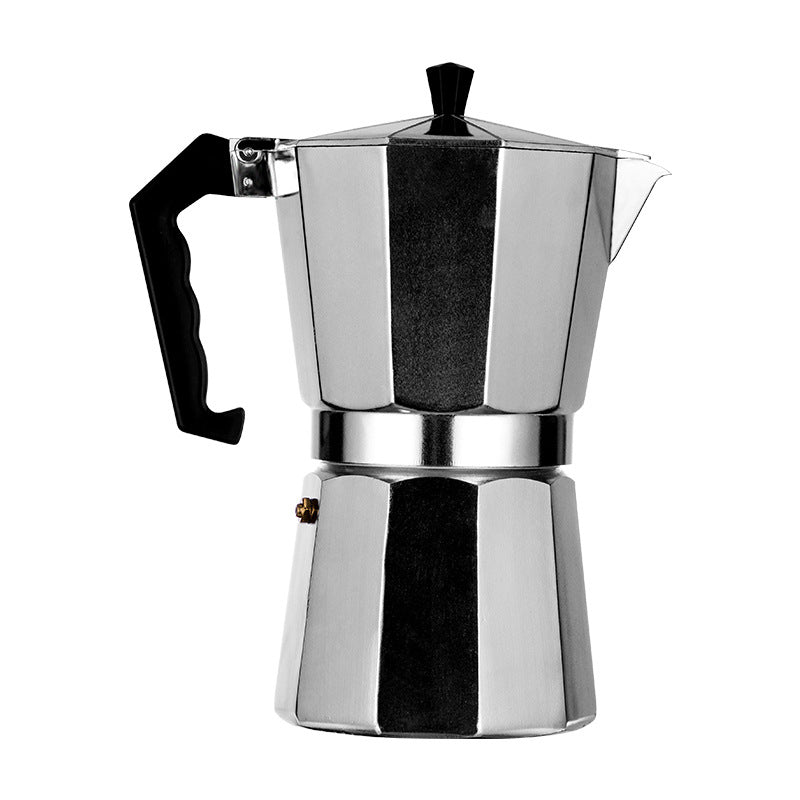 Caffettiera Moka in Alluminio per Espresso a Fornello