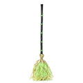 Animated Lighted Witch Broom Halloween Decor