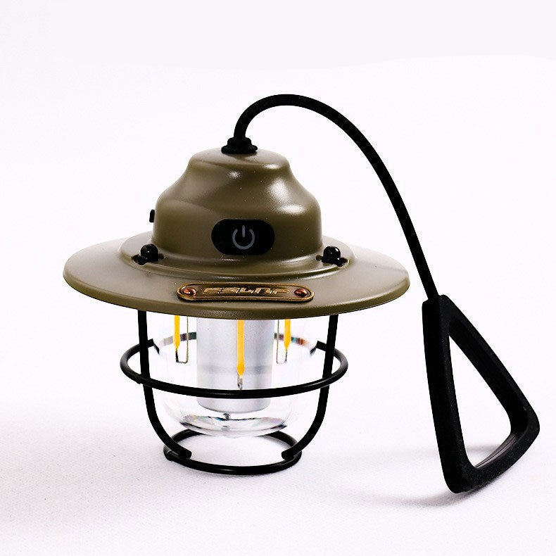 Retro Acorn Dimmable Camping Lantern