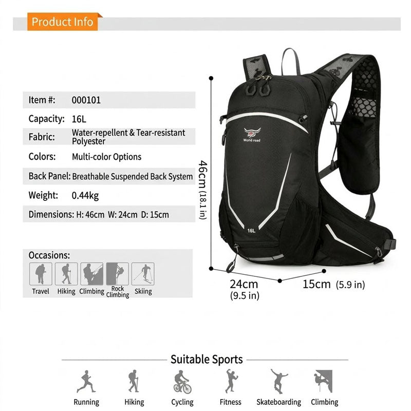 Hydration Backpack, Outdoor Vest Pack