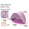 Tenda Pop Up per Bambini da Spiaggia con Piscina e Riparo Solare UV