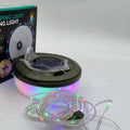 Lanterna da campeggio 2-in-1 solare con luci a corda RGB da 10M