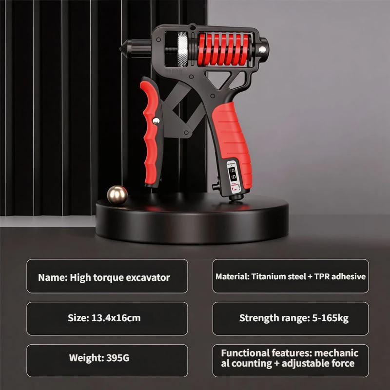 Adjustable Electronic Counting Hand Grip Strengthener