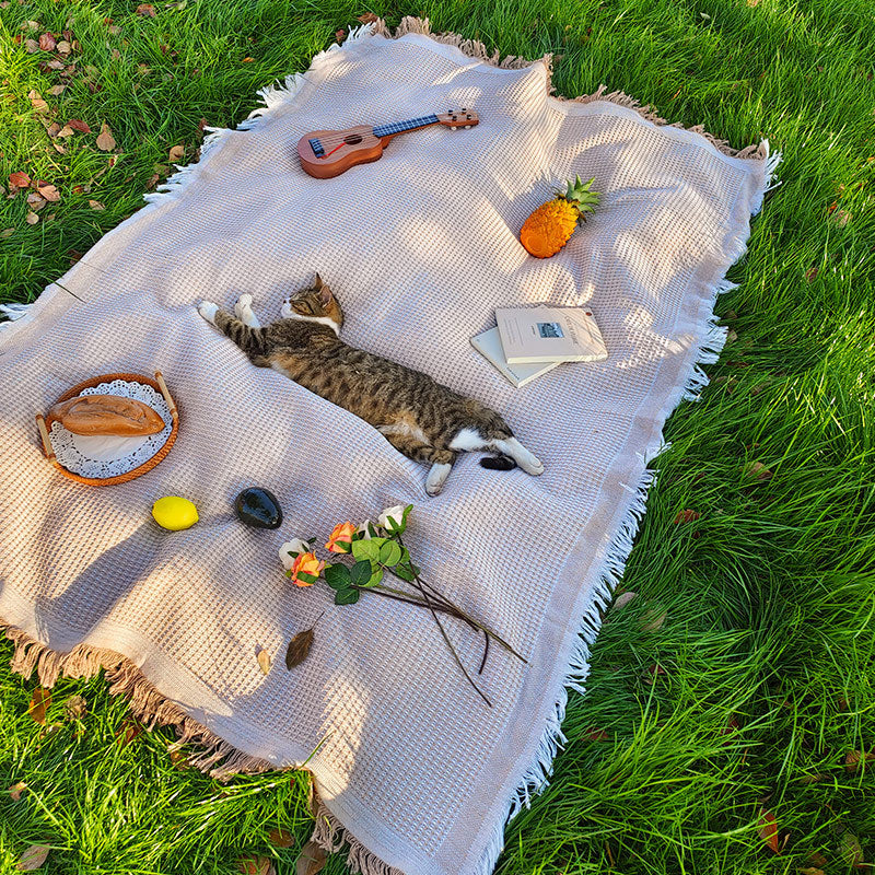 Oversized Sand-Resistant Picnic Blanket
