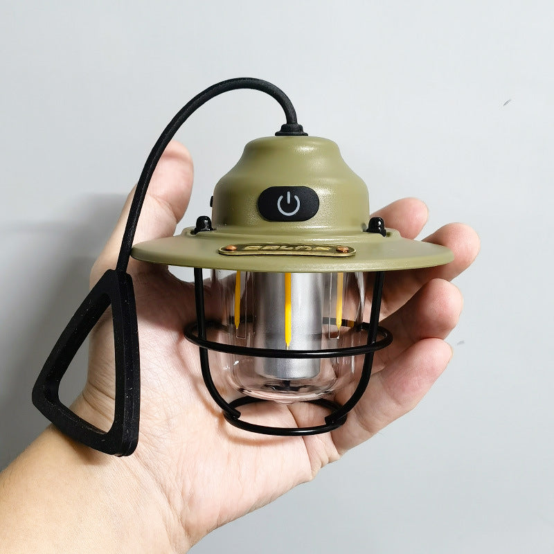 Retro Acorn Dimmable Camping Lantern