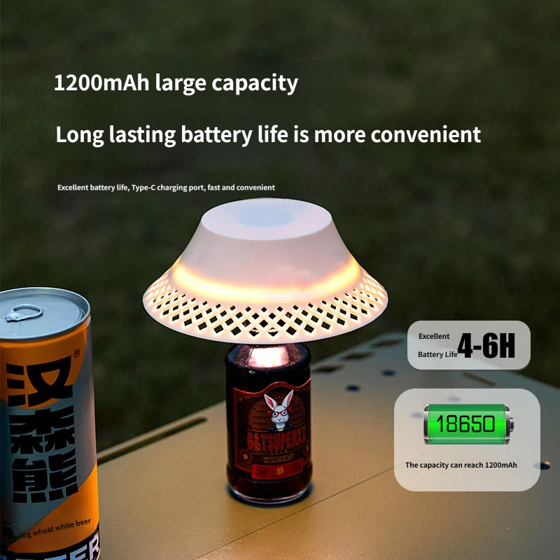 Rechargeable Bottle Top Lamp For Wine Bottles