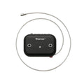 Retractable steel cable combination lock