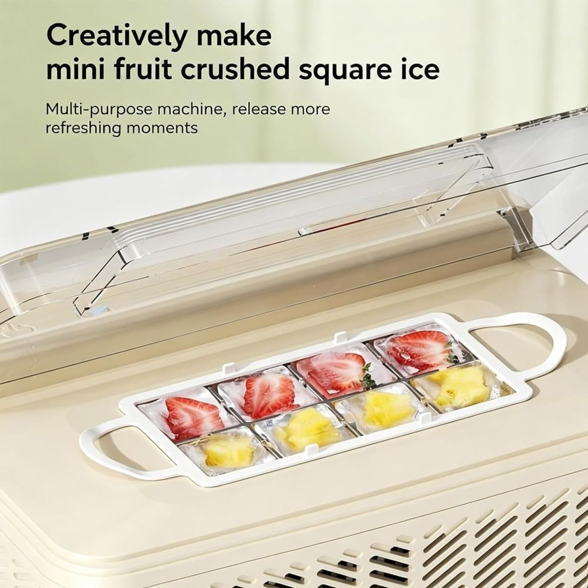 Minimalist Desktop Ice Maker Box