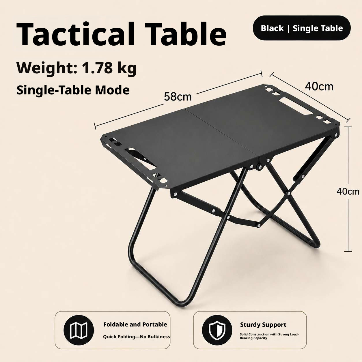 Portable Folding Camping Table