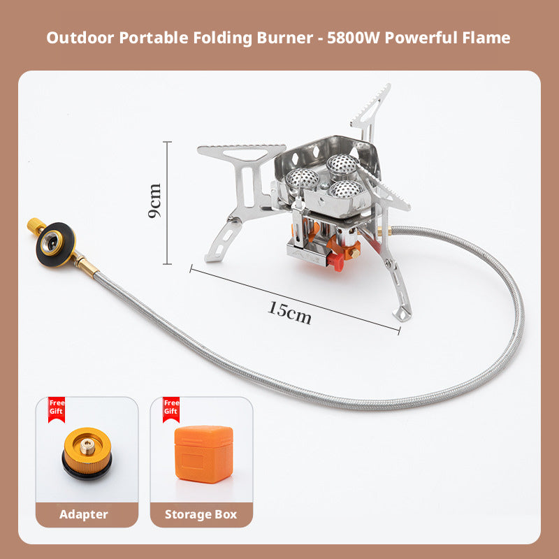5800W Portable Folding Camping Stove